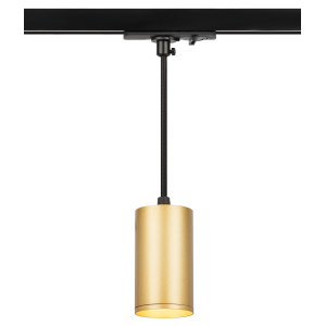 Трековый светильник однофазный ЭРА TR45-GU10 S MG подвесной под лампу GU10 золото