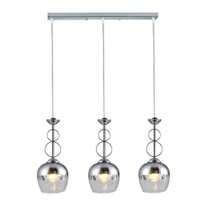 Светильник подвесной (подвес) Rivoli Yasmin 9109-203 3 * Е27 60 Вт модерн потолочный