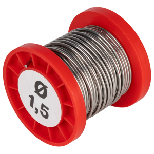 Припой ЭРА для пайки ПОС 61 проволока d 1.5 мм катушка 100 гр