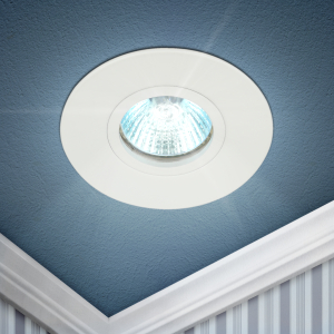 Светильник встраиваемый алюминиевый ЭРА KL83 WH под лампу MR16 GU5.3 белый