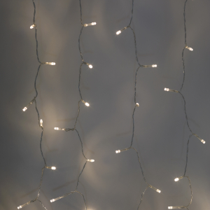 Садовая гирлянда ЭРА ERASF22-41 на солнечной батарее занавес 1,5Х1,5 метра 192 LED