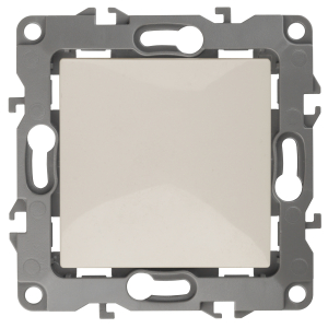 12-1101-02 ЭРА Выключатель, 10АХ-250В, IP20, Эра12, слоновая кость (10/100/3200)