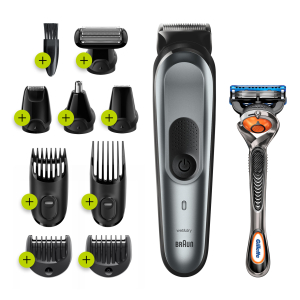 Триммер электрический Braun MGK7221 универсальный + Бритва Gillette 2 кассеты