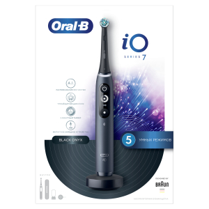 Электрическая зубная щетка ORAL-B iO Series 7/iOM7.1B2.2BD Black Onyx 5 режимов