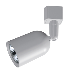 Трековый светильник однофазный ЭРА TR41-GU10 WH под лампу GU10 белый