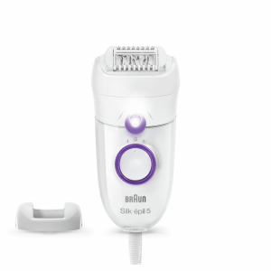 Эпилятор Braun S5 SE 5-505P с насадками White Purple