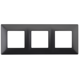 14-5003-05 ЭРА Рамка на 3 поста, Эра Elegance, антрацит (10/100/1200)