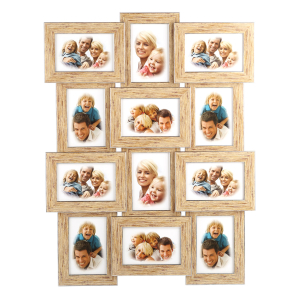 Фоторамка Image Art  PL84-12 пластиковая мультирамка размер фото 10х15 цвет прованс рамка на 12 фото