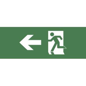 Самоклеящаяся этикетка ЭРА INFO-SSA-101 330х120мм  Фигура/стрелка влево  SSA-101/DPA-301