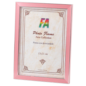 FA Пластик  Акварель  розовый 15х21 (40/840)