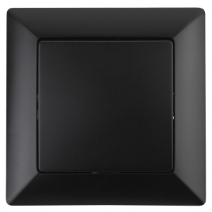 Переключатель Intro Solo 4-108-05 одноклавишный промежуточный, 10А-250В, IP20, СУ, антрацит