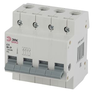 Выключатель нагрузки ЭРА SIMPLE SIMPLE-mod-70 4P 63А ВН-29