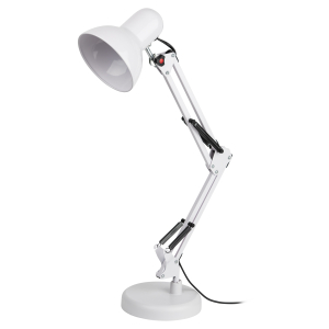 Настольный светильник ЭРА N-214-E27-40W-W белый