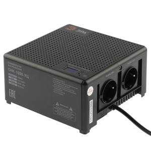 Стабилизатор напряжения ЭРА  CНК-1000-УЦ компактный универсальный, 140-260В/220В, 1000ВА