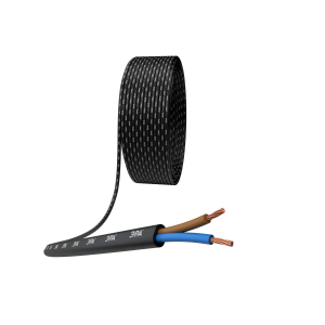 Провод ЭРА ШВВП 2х0,5 мм2 5м чёрный