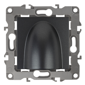 12-6003-12 ЭРА Вывод кабеля, Эра12, графит (10/100/1000)