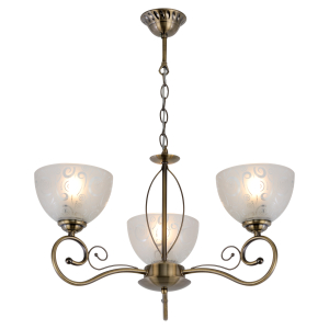 Люстра  Rivoli Loren 9006-203 3 * E27 40 Вт классика