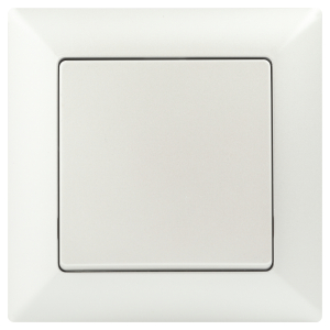 Выключатель Intro Solo 4-101-06 одноклавишный 10А-250В, IP20, СУ, перламутр