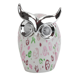 Светильник уличный ЭРА Садовые ERAFYH01-05 Филин на солнечной батарее полистоун 16 см