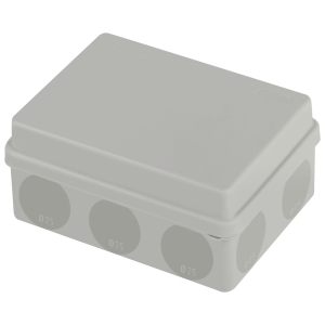 Распаячная коробка ЭРА KOR-150-110-70-11g-2MP двухкомпонентная HF стойкая к УФ 150х110х70мм серая прямой монтаж IP67