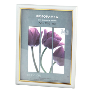 Фоторамка Interior Office 5 серия 581/30х40 молоко пластиковая (5/15)