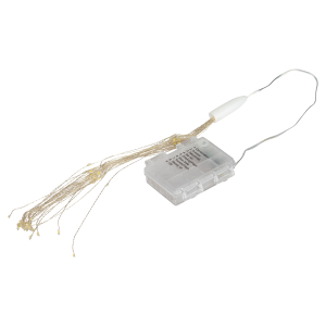 Светодиодная новогодняя гирлянда ЭРА ENIS-90M подвесной светильник Салют мультиколор 90 led 2*AA