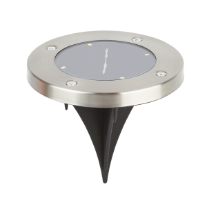 Светильник уличный ЭРА ERAST040-08 на солнечной батарее садовый сталь пластик 13 см