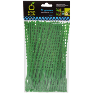 GTT-25 GREEN APPLE Подвязка регулируемая 100шт. 17см (160/2560)