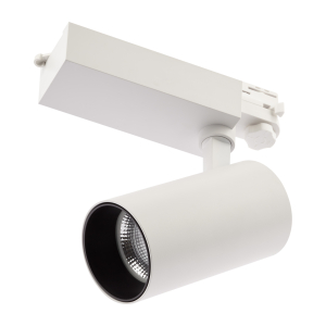 Трековый светильник трехфазный ЭРА SТR-30-36-30K-W30 светодиодный 30Вт 3000K белый