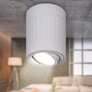 Светильник накладной ЭРА OL34 WH под лампу MR16 GU10 белый