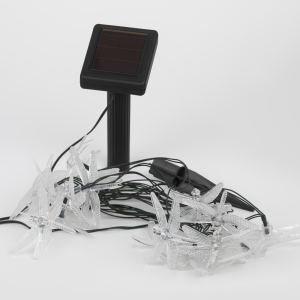 Садовая гирлянда ЭРА ERASF22-16 на солнечной батарее  Стрекоза  5,8 м