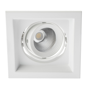 Светильник светодиодный встраиваемый Даунлайт ЭРА SKD-11-36-40K-W09 9Вт 4000К 1080Лм 130х130х100мм 5 лет гарантии