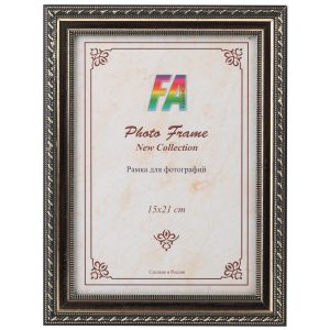 FA пластик  Золото mix  с черным 21х30 (10/320)