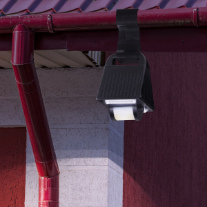 Светильник уличный ЭРА ERAFS024-05 подвесной с датчиком движения на солнечной батарее 16LED 50lm