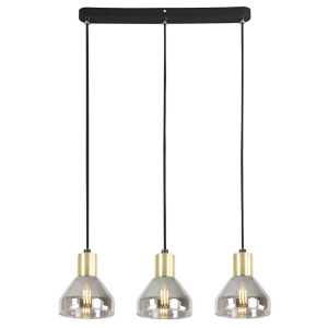 Светильник подвесной (подвес) Rivoli Kassandra 3118-303 3 х Е14 40 Вт модерн потолочный