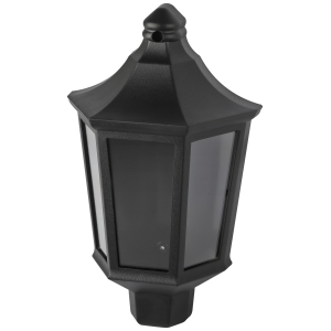 Садово-парковый светильник ЭРА «Ника» НБУ 06-60-003 60Вт черный прозрачный