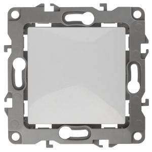 Переключатель перекрестный ЭРА Серия 12 12-1108-01 10АХ-250В, IP20, белый