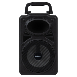 Портативная колонка Intro BRW440 bluetooth беспроводная с микрофоном акустическая черная