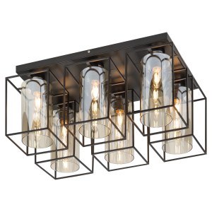 Светильник потолочный Rivoli Leonie 5081-306 6 * Е27 40 Вт лофт - кантри