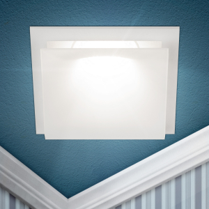 Светильник встраиваемый декоративный ЭРА KL102 WH под лампу MR16 GU5.3 белый