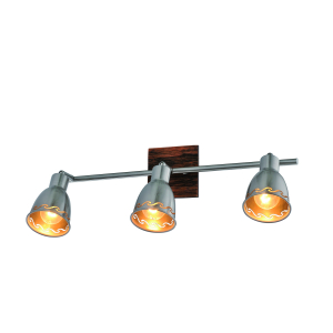 Светильник настенно-потолочный спот Rivoli Acerno 7014-703 3 х Е14 40 Вт поворотный