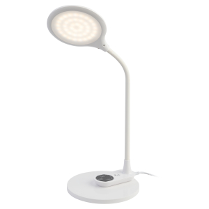 Настольный светильник ЭРА NLED-498-10W-W светодиодный со съемным основанием белый