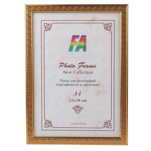 FA Пластик  меандр  золото 10х15 (50/1750)