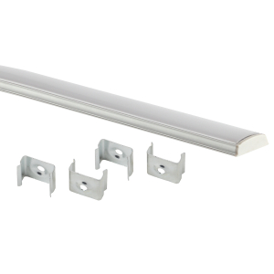 Комплект с гибким накладным анодированным профилем ЭРА 1506G 15х6,5мм 2м CAB291 (5/100/5000)