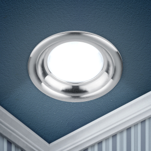 Светильник светодиодный встраиваемый ЭРА KL LED 17-7 SL 7Вт 4000K круглый серебро