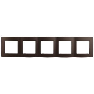 12-5005-13 ЭРА Рамка на 5 постов, Эра12, бронза (10/100/1600)