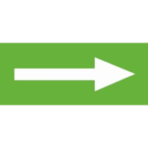 Самоклеящаяся этикетка ЭРА INFO-SSA-114 330х120мм  Стрелка без текста  SSA-101/DPA-301