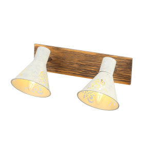 Светильник настенно-потолочный спот Rivoli Cansaro 7012-702 2 х Е14 40 Вт поворотный