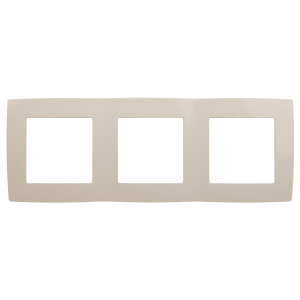 12-5003-02 ЭРА Рамка на 3 поста, Эра12, слоновая кость (15/150/3000)