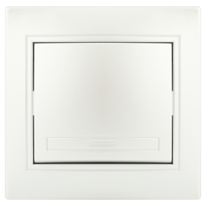 Переключатель Intro Plano 1-108-06 промежуточный, 10А-250В, IP20, СУ, перламутр